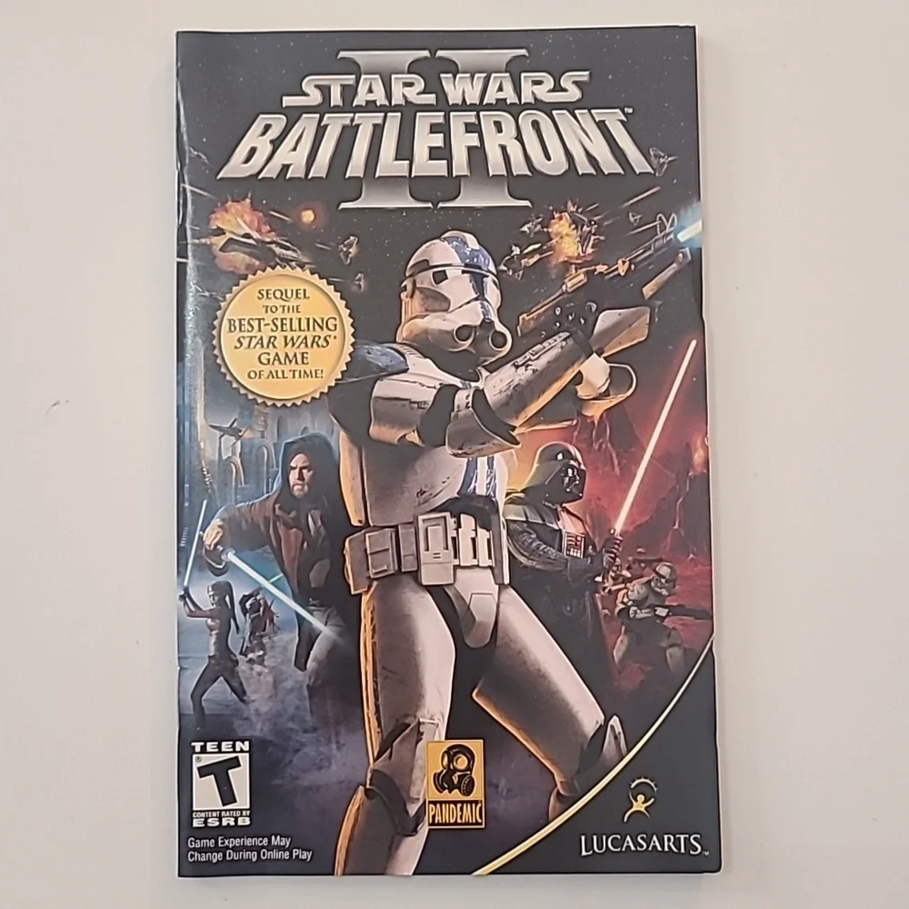 Star‎ Wars Battlefront II for PlayStation 2 Video Game